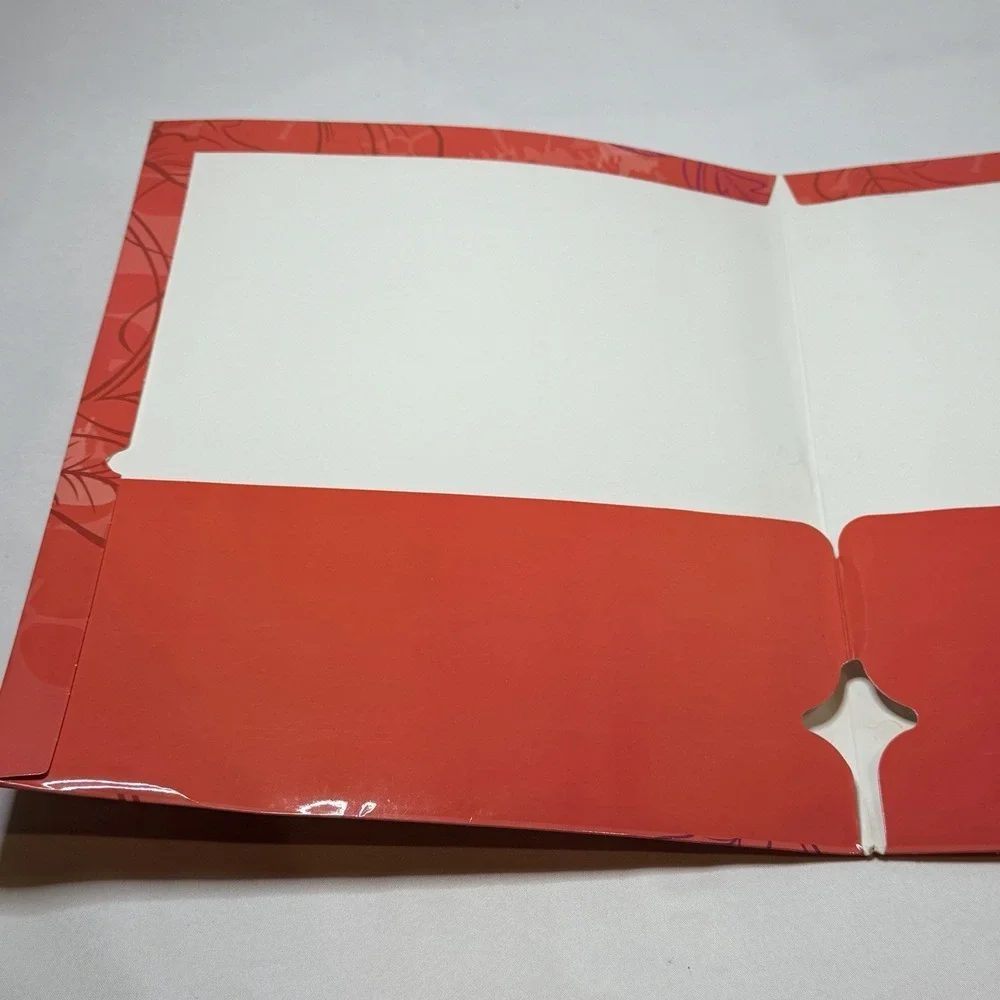 Rare VTG Disney Fairies Tinkerbell Folder Y2K Unpunched Two Pocket Stationery
